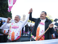 Fiesta deportiva reúne a 20 mil personas en el Maratón de Puebla 2025