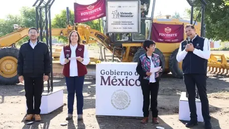 Gobierno Estatal y FOVISSSTE inician nueva etapa de vivienda social para trabajadores