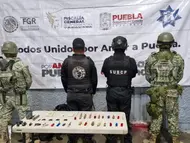 Aseguran 20 puntas hechizas y objetos prohibidos durante operativo en penal de San Pedro Cholula