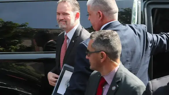 Concluyó encuentro de la presidenta Sheinbaum con el representante comercial de EU, Jamieson Greer