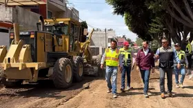 Avanza Gobierno de Pepe Chedraui con trabajos de rehabilitación vial en Bulevar Apulco
