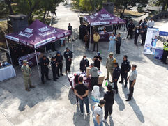 Realiza SSC Rally “Vive sin Drogas” con vecinos de La Paz