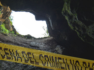 Colectivo buscador halla restos humanos en una cueva de Veracruz
