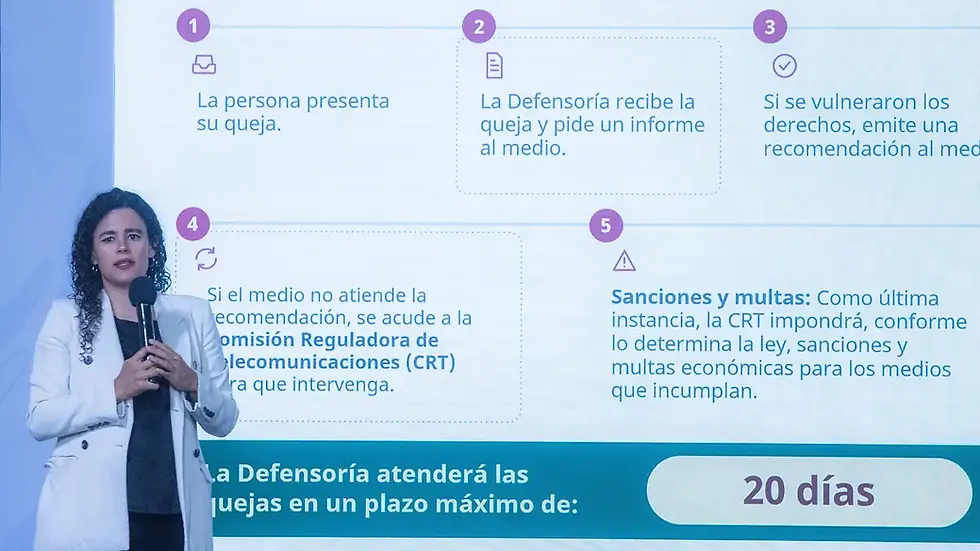 Gobierno pondrá a consulta los lineamientos sobre derechos de las audiencias en radio y TV