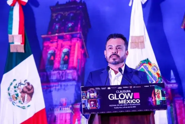 Puebla se llenó de arte, Festival Glow rompe expectativas de asistencia