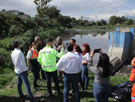 Supervisa Ayuntamiento de Puebla labores de desazolve y limpieza en el vaso regulador Puente Negro