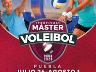 Puebla será sede del Festival Máster de Voleibol 2026