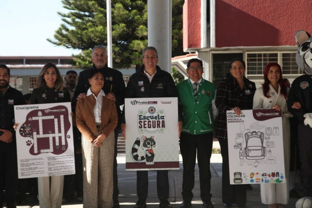 Encabeza Pepe Chedraui programa Escuela Segura para fortalecer la cultura de la prevención en entornos educativos