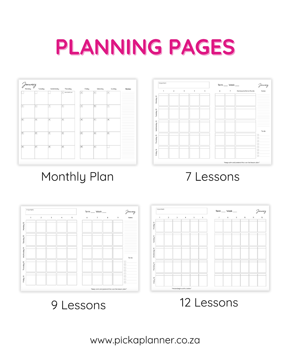 Thumbnail: Hydrangeas Teacher Planner
