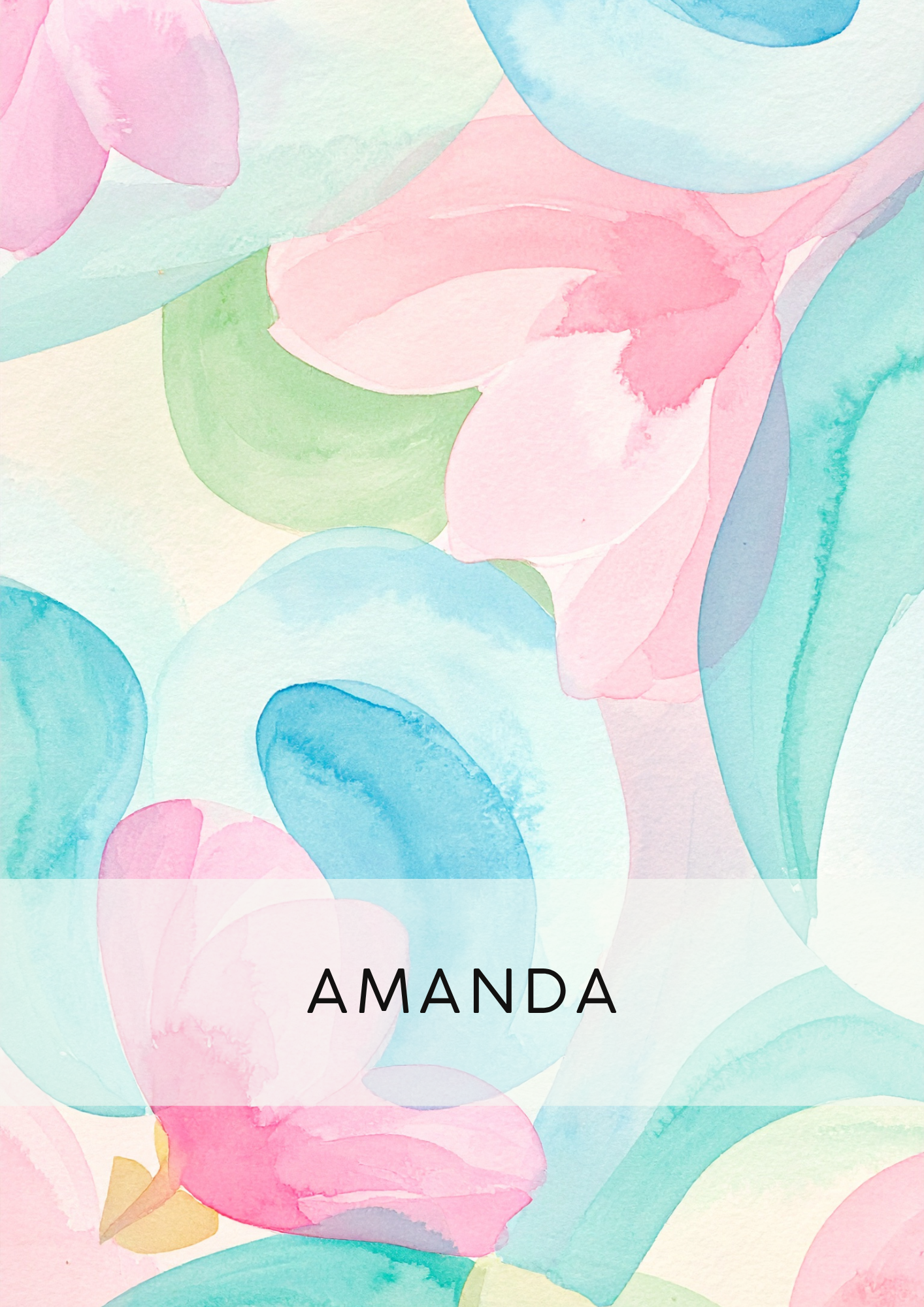 Pastel Petals Notebook