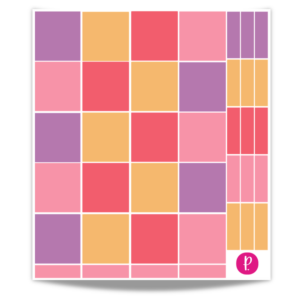 Thumbnail: Wild Flower Sticker Blocks