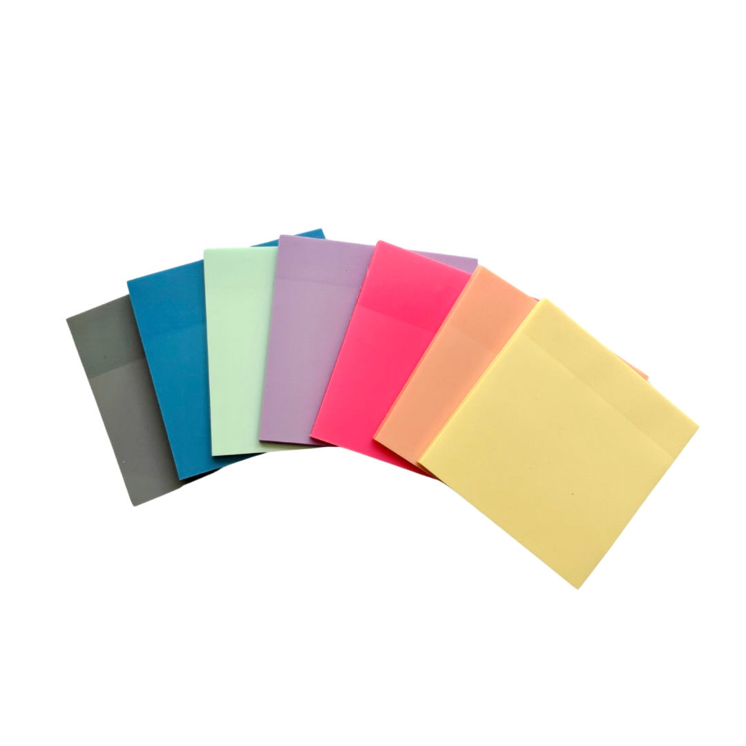 Matte Transparent Sticky Notes