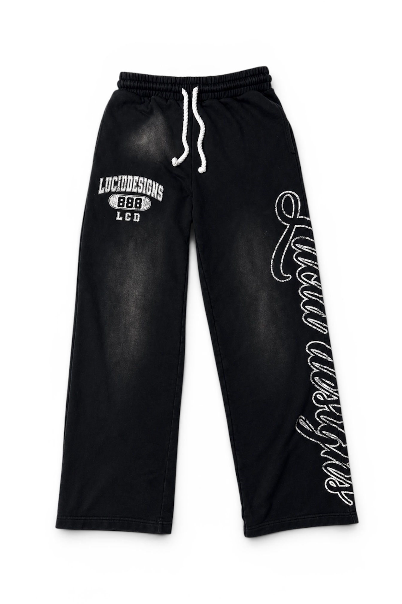 888 ACID WASH PANTS