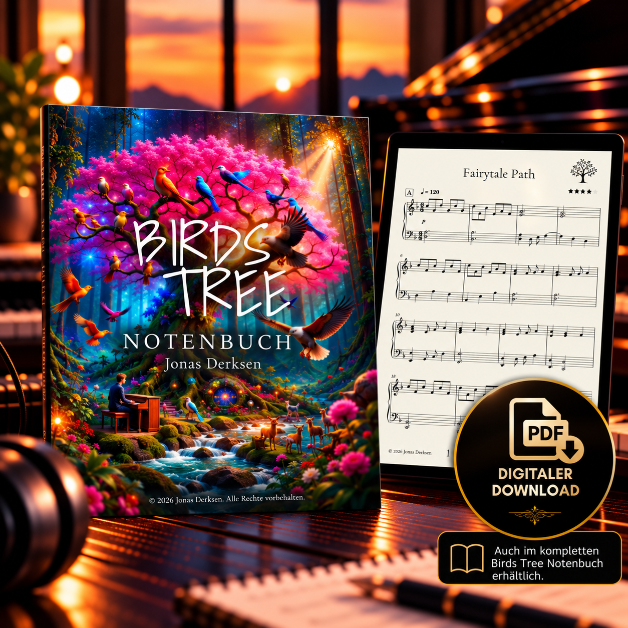11 Life Experience von Jonas Derksen (Digitale Piano Sheetmusic)