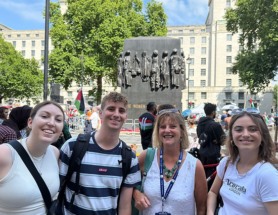 Tour group Warrior Women