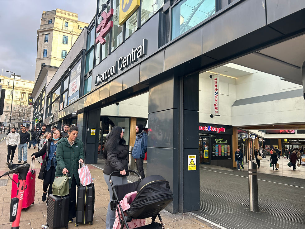 Liverpool Central Station- by Rachael Buttery