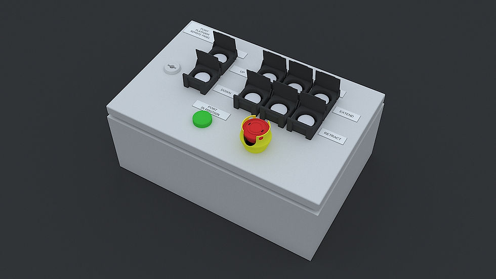 3D CAD Port Platform Remote Panel