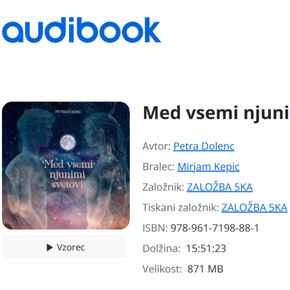 Med vsemi njunimi svetovi ima tudi zvočno obliko