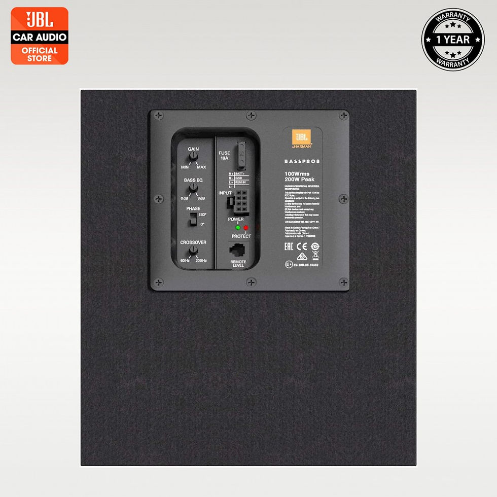 תמונה ממוזערת: סאב וופר מוגבר JBL 8 אינטש - BASSPRO 8 - יבואן רשמי