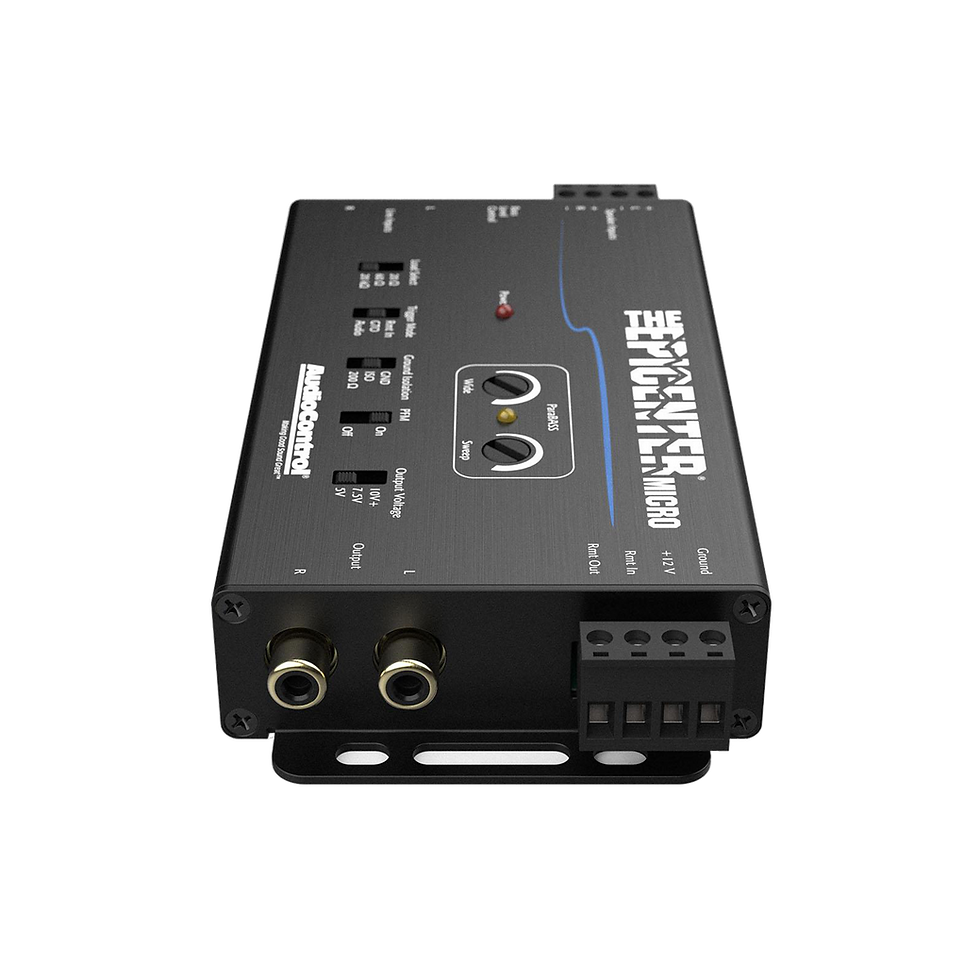 תמונה ממוזערת: AudioControl The EPICENTER Micro – מעבד שחזור באס + ממיר אות (LOC)