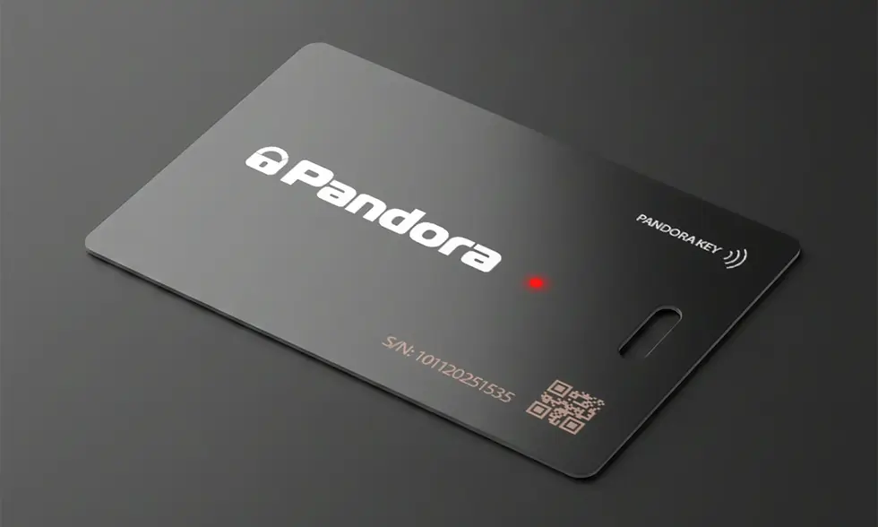 תמונה ממוזערת: Pandora Card – כרטיס NFC חכם עמיד למים עם Bluetooth 5.4 למערכות פנדורה