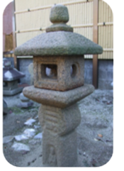 国産織部灯篭