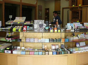お香店内