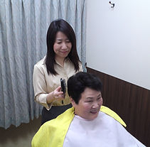 セット仕上げ中