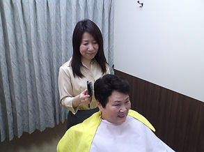 セット仕上げ中