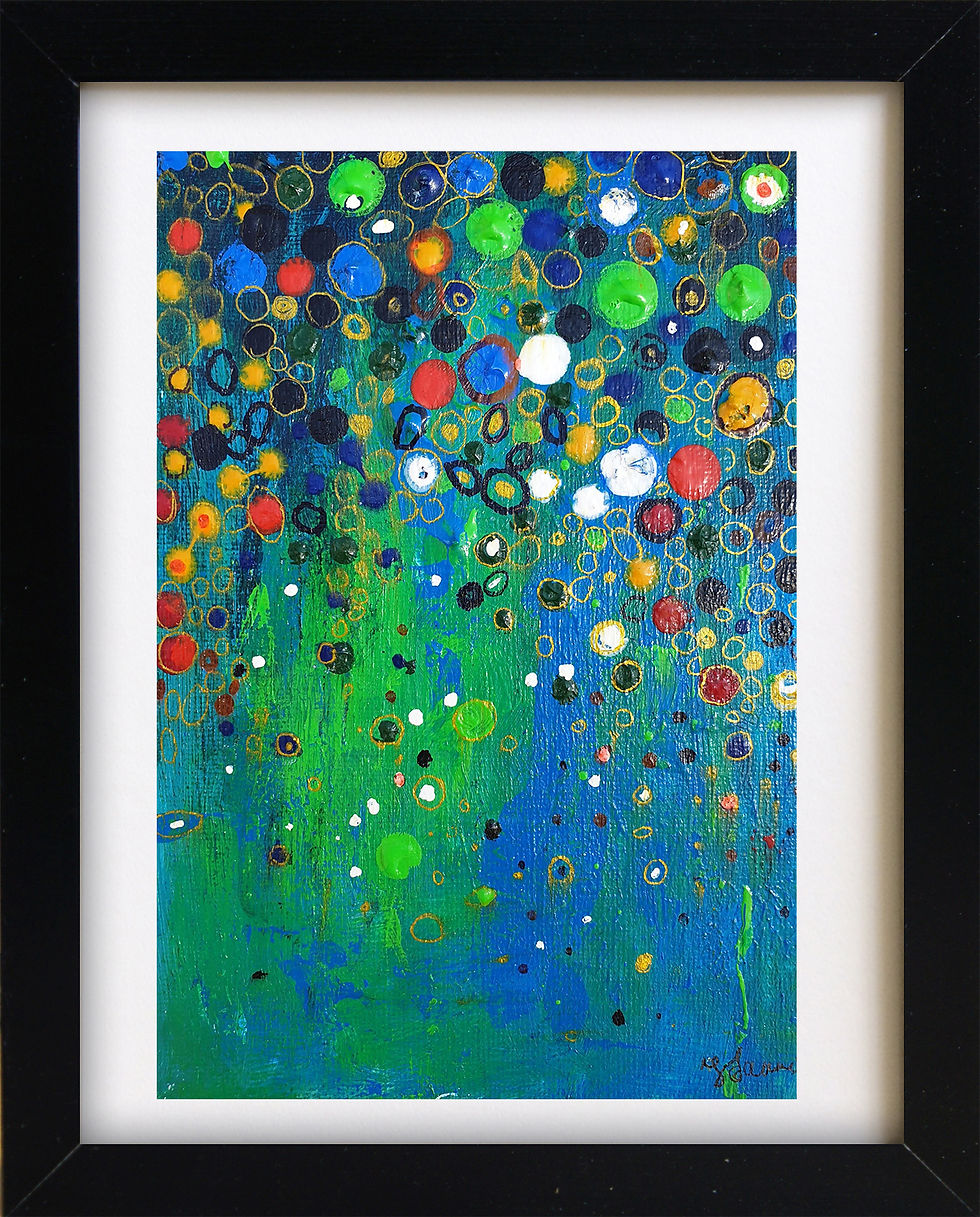 Thumbnail: Peaceful cascading bubbles