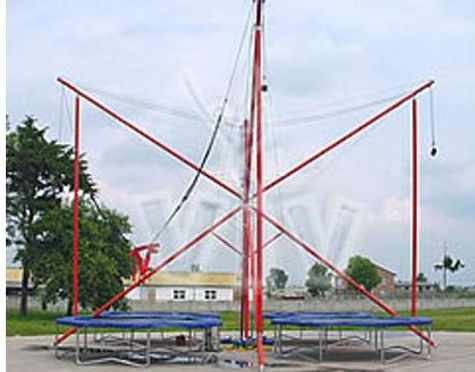 Fabrica de BUNGEE JUMPING. juegos mecanicos de 1, 2,3, 4,5 ,6 y 8 mantas o sectorres de salto.
