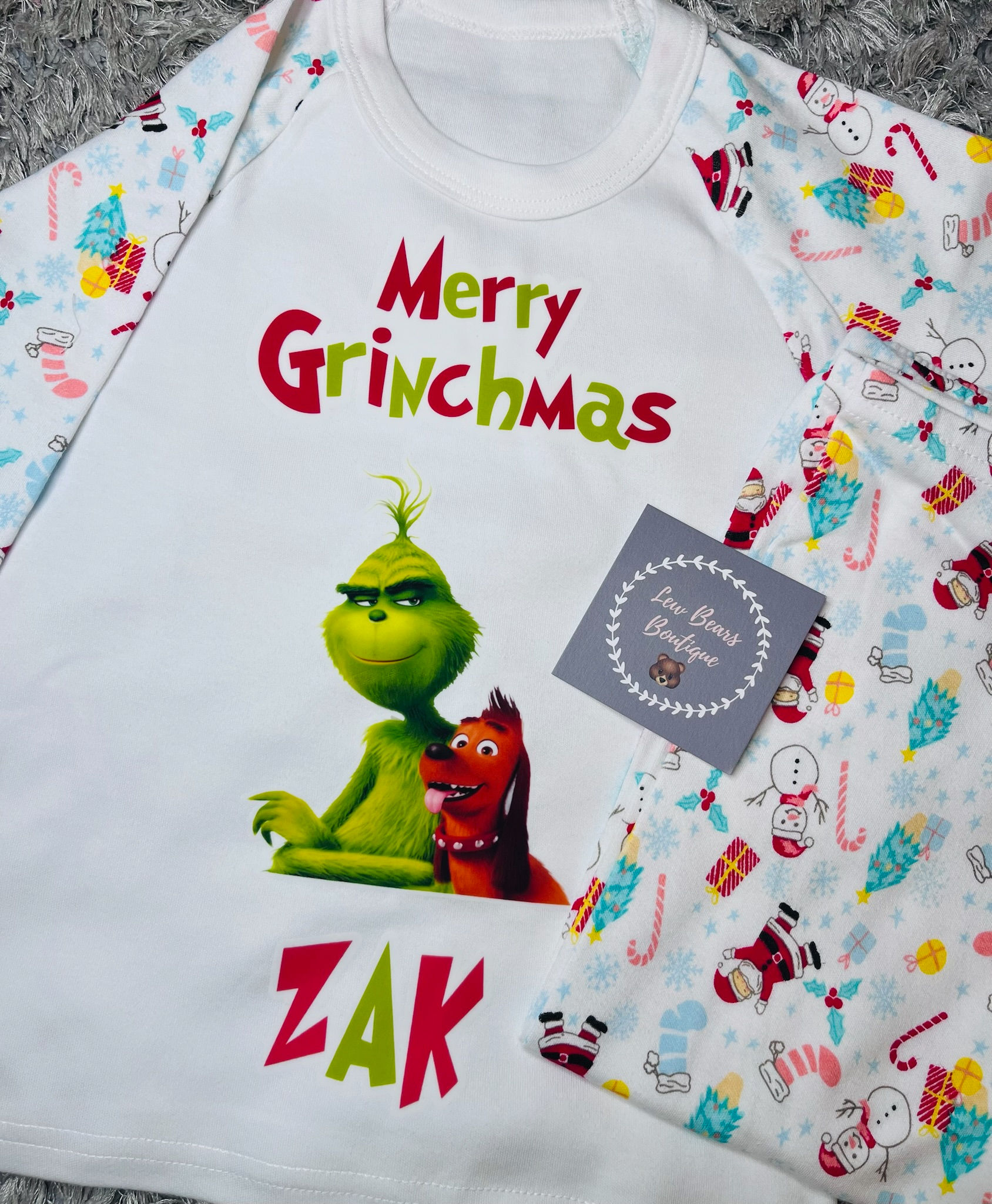 Grinch Christmas Pyjamas