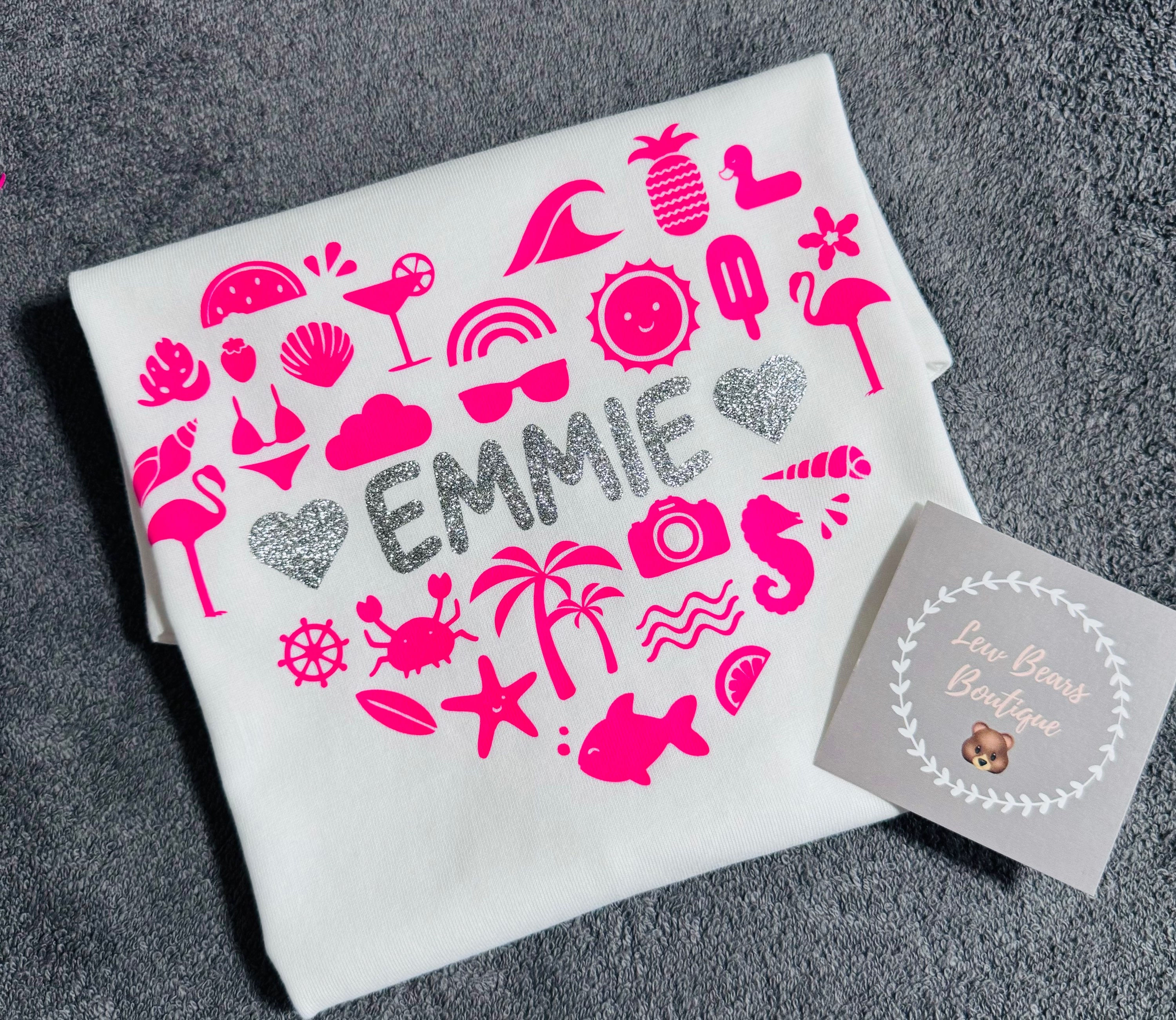 Personalised summer top