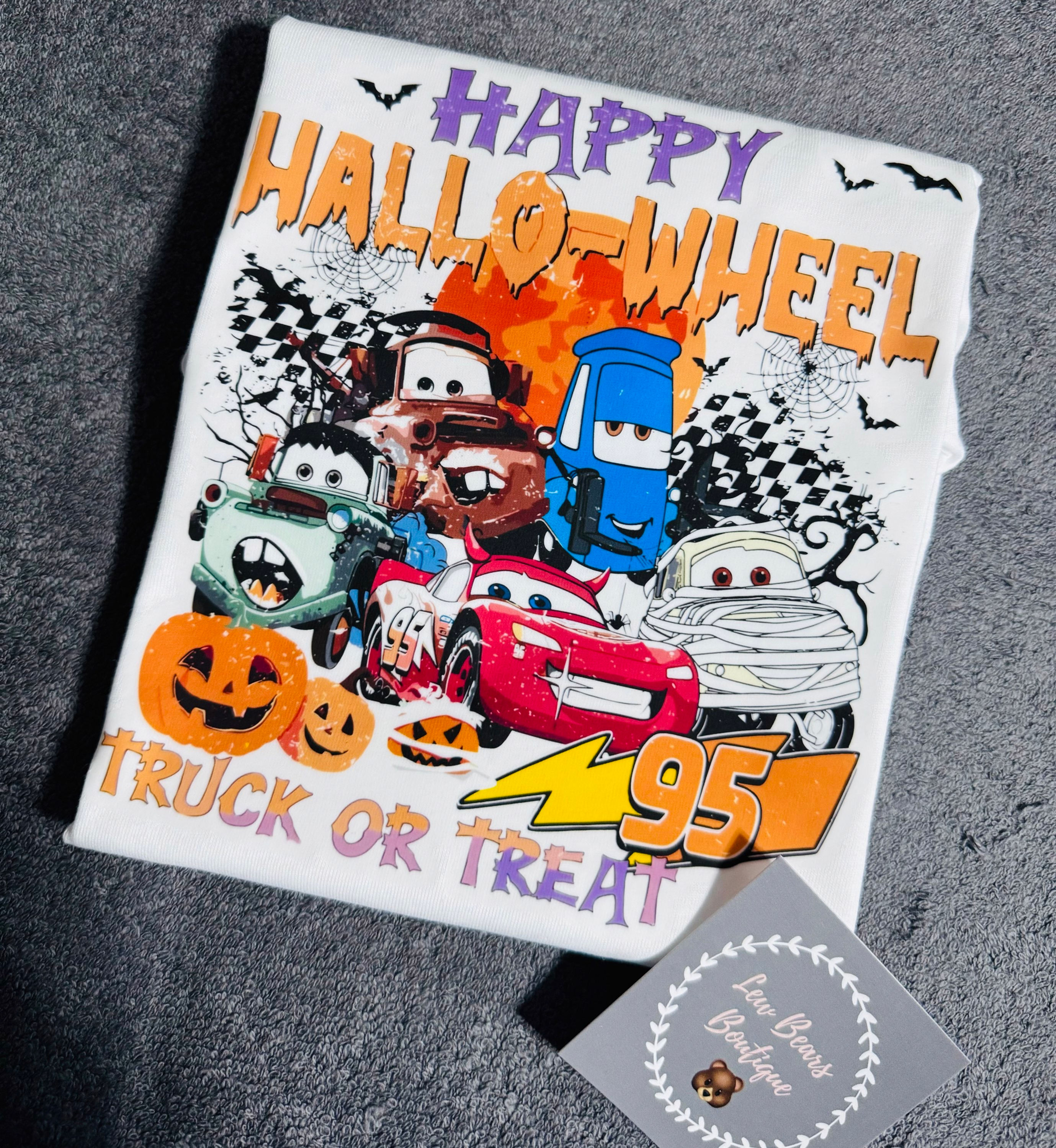 Cars Halloween top