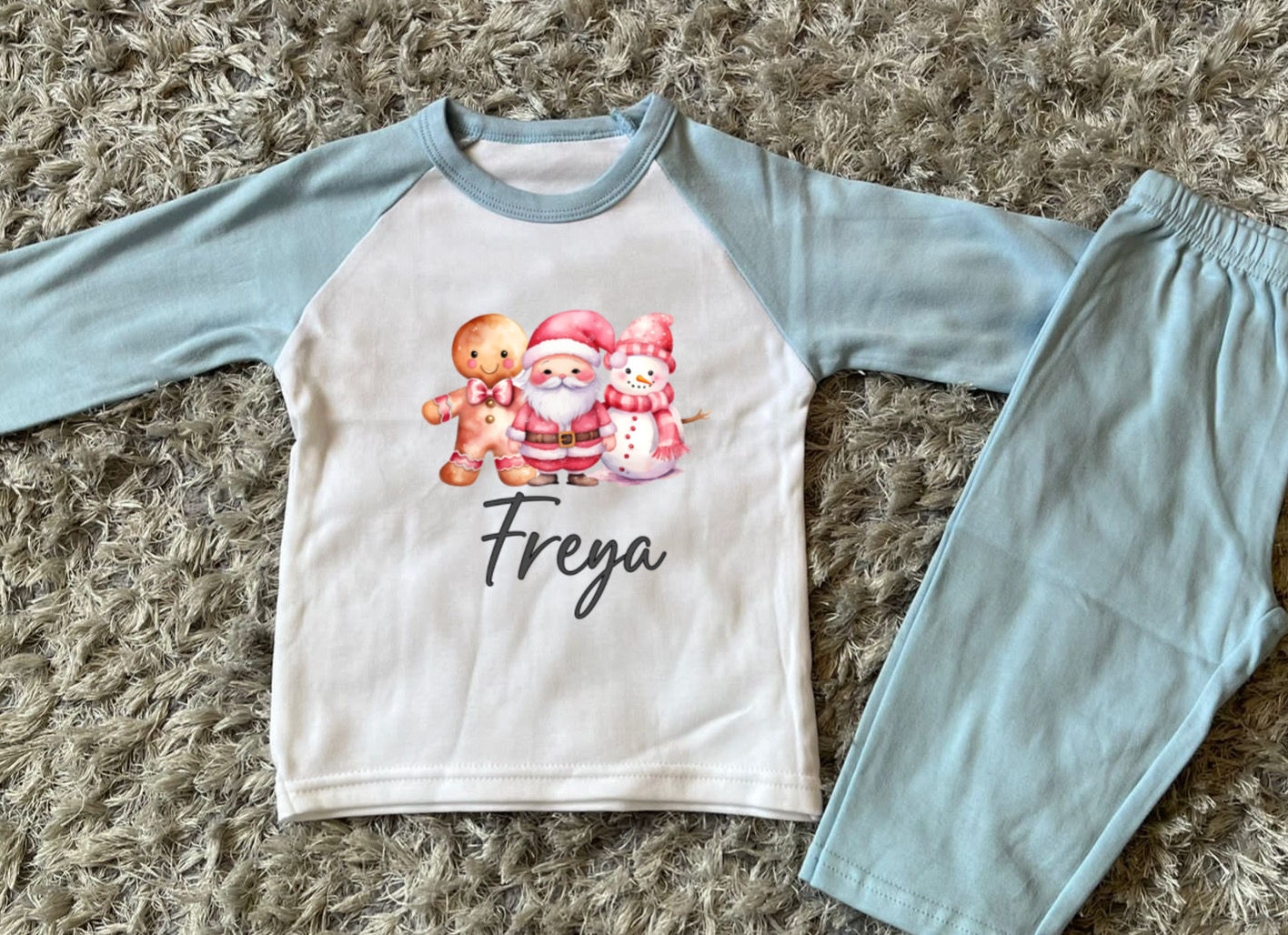 Personalised Santa Pyjamas