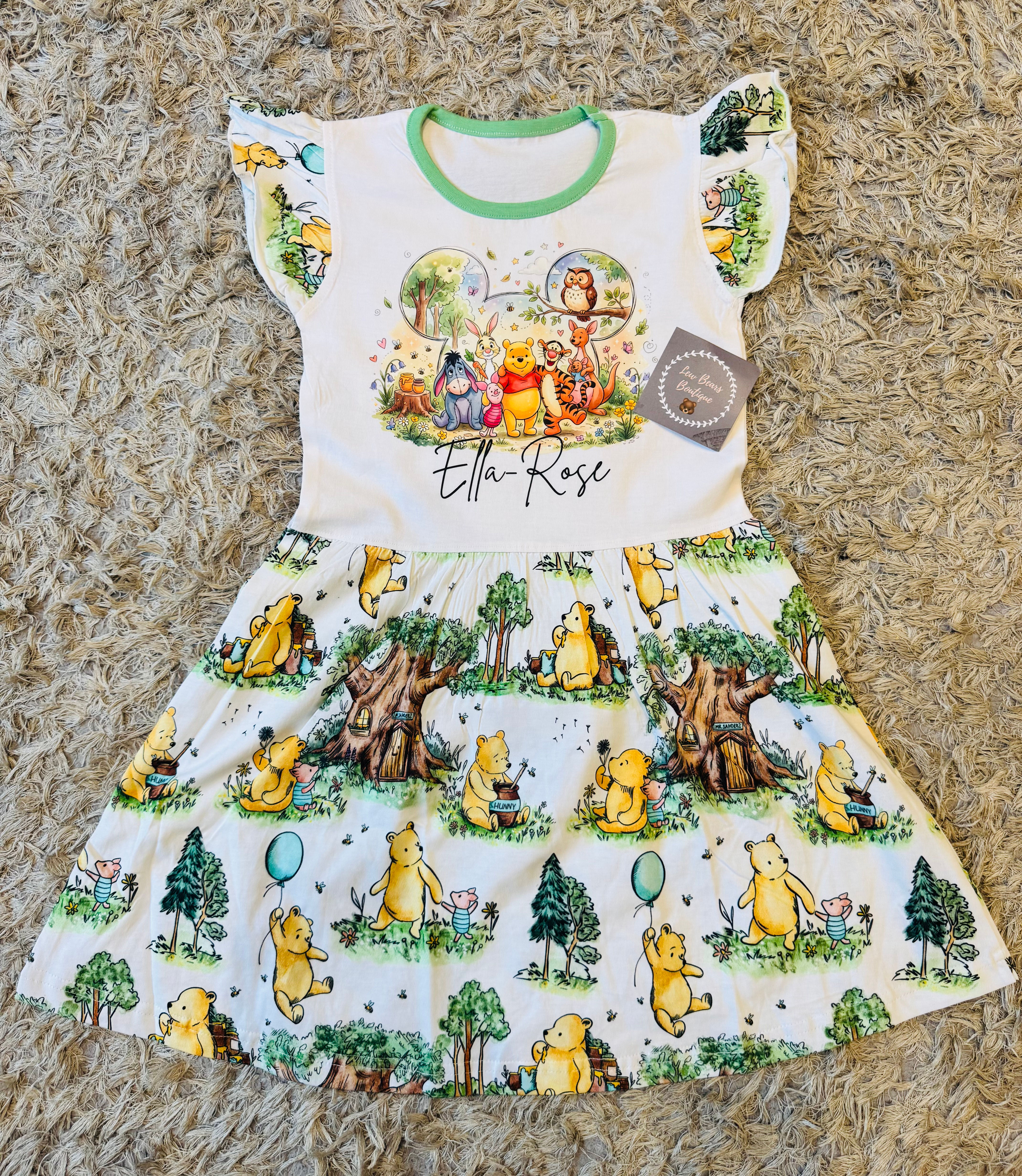 Pooh Bear pjs OR Dress