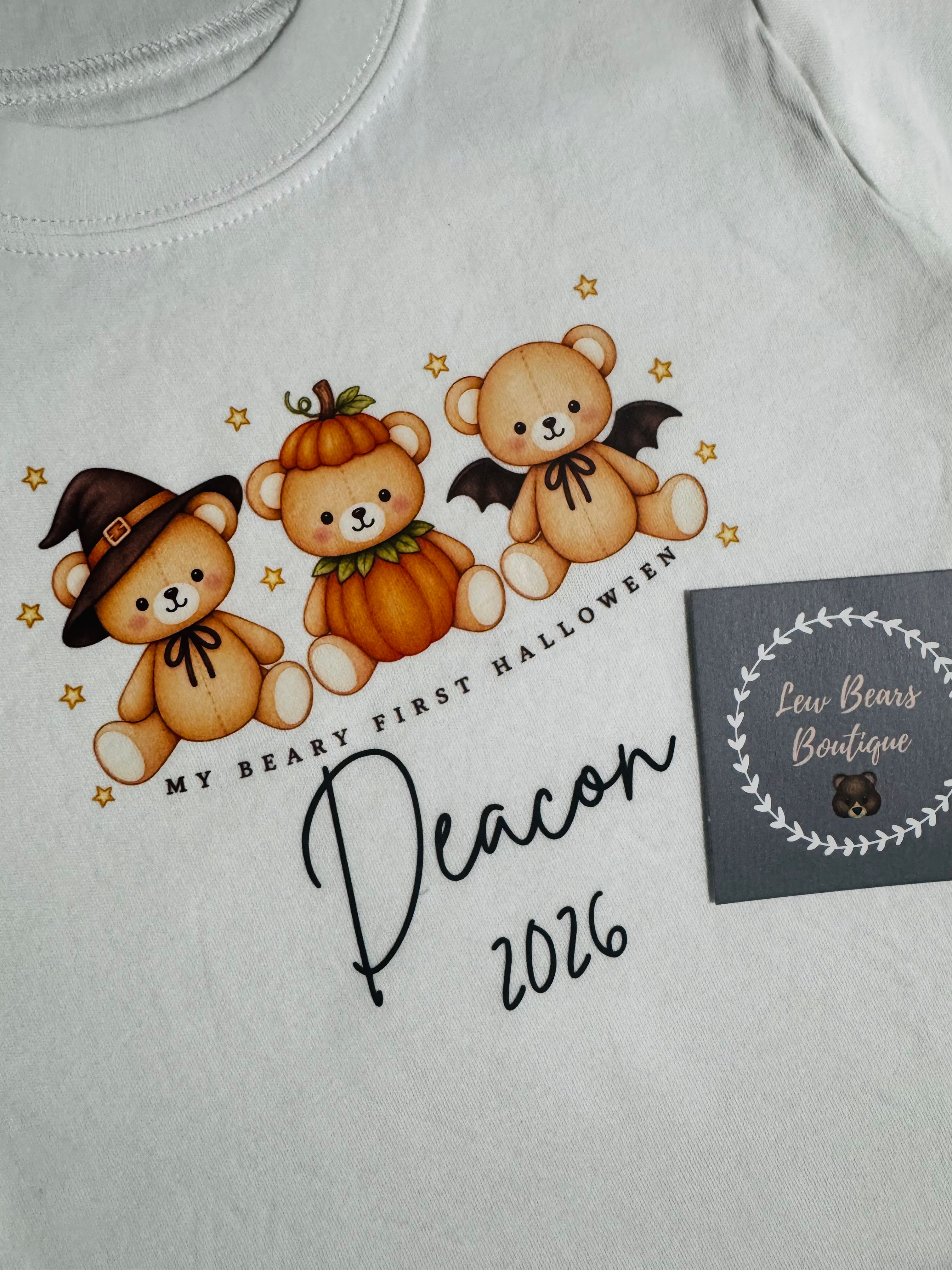 My Beary first Halloween Tee
