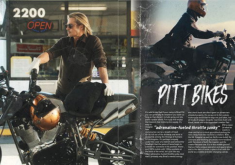 brad pit article in rsd ROLL magazine