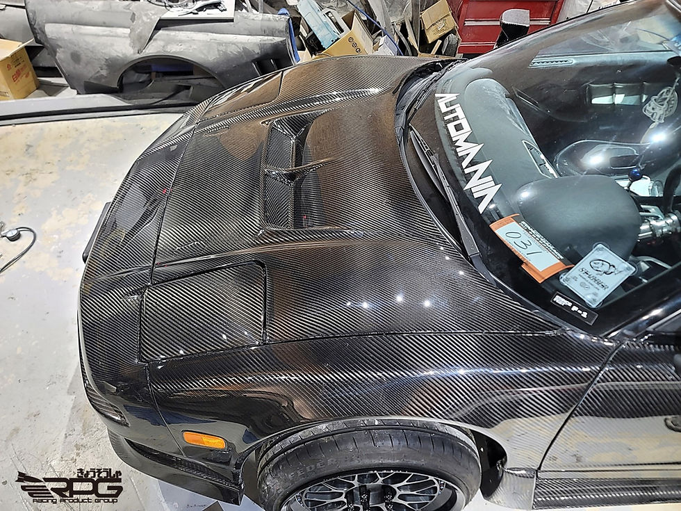 Thumbnail: [NEW] NSX NA1 - RR Vacuum Carbon Hood Bonnet