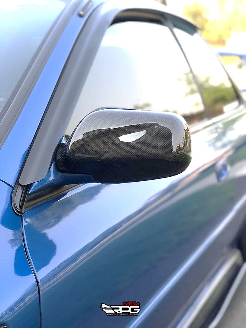 Thumbnail: RoadRage RR Vacuum Carbon Mirror Cover Set