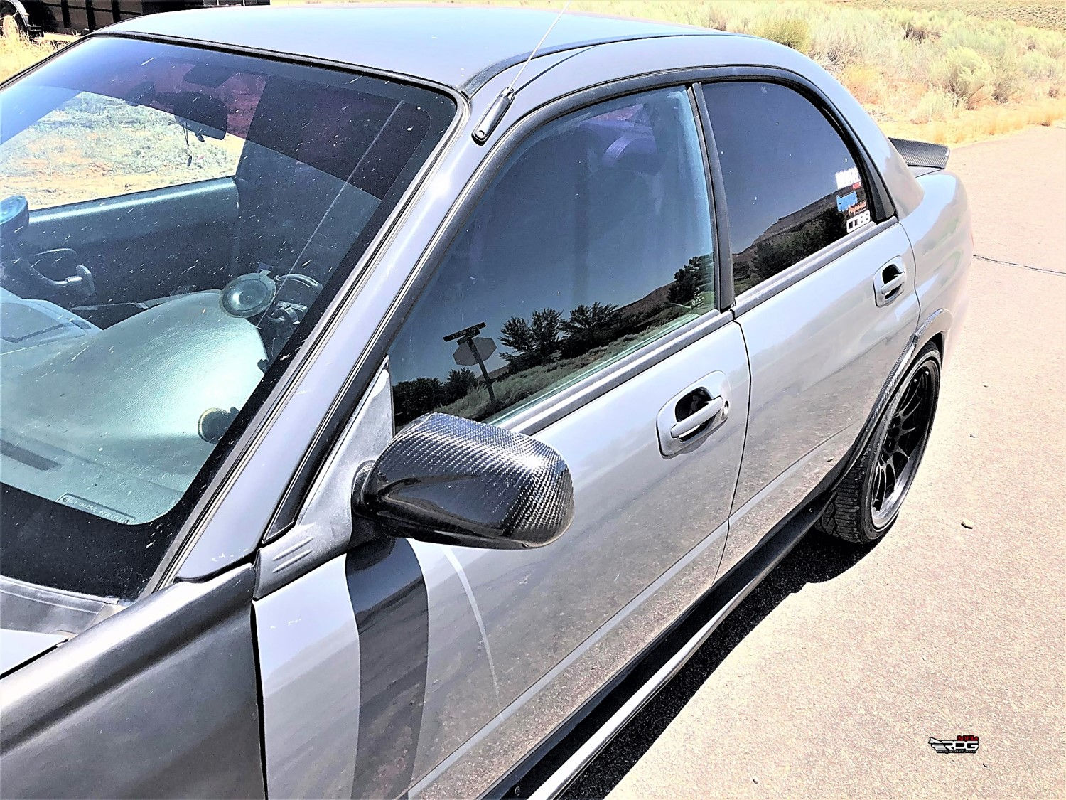 RoadRage RR Vacuum Carbon Mirror Cover Set