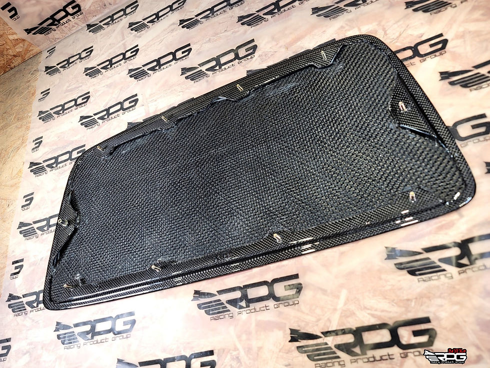 Thumbnail: Bugeye - GTA Vacuum Carbon Hood Scoop Delete Bolt on Cover