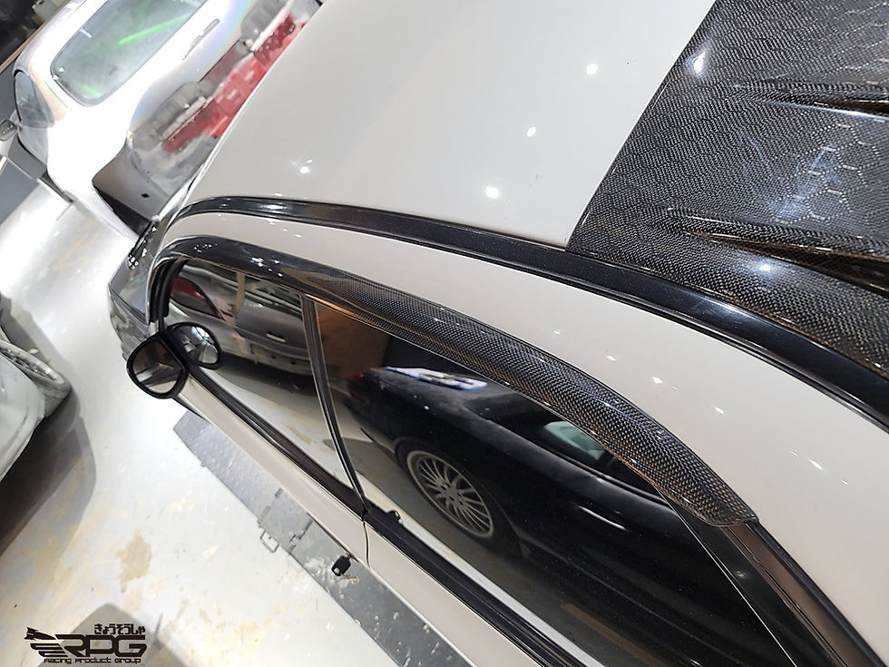 Thumbnail: GC Chassis Carbon Window Sun Visor Set