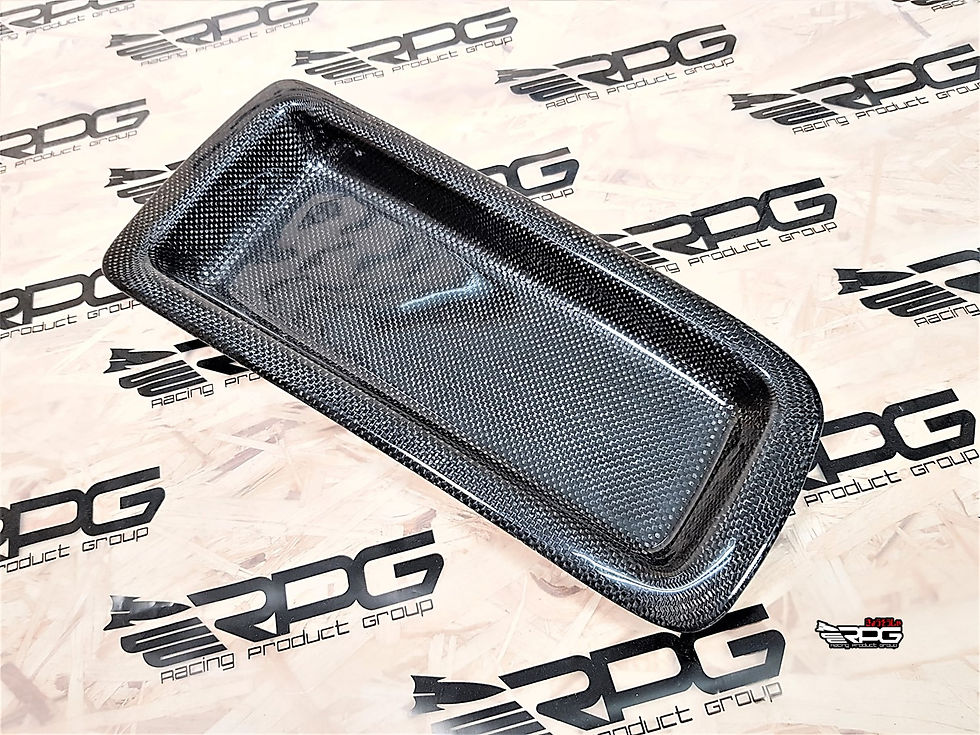 Thumbnail: 94-01 DC2 RoadRage RR Series Vacuum Form Carbon AirBag Tray