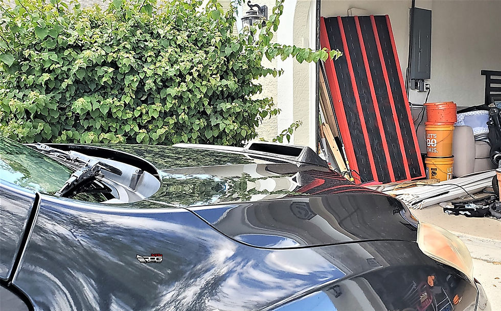 Thumbnail: MS3 - 2 Stage Reverse Vacuum Form Hood Scoop for Front Mount Intercooler