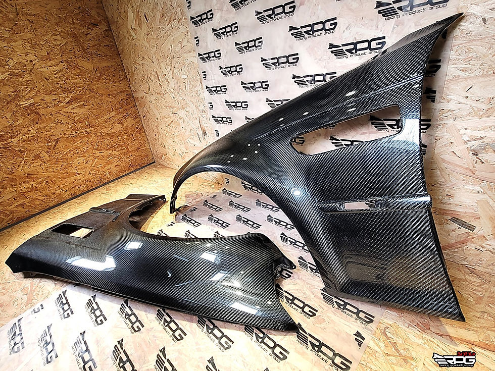 Thumbnail: BMW E46 M3 Factory Spec Vacuum Carbon Front Fender Kit