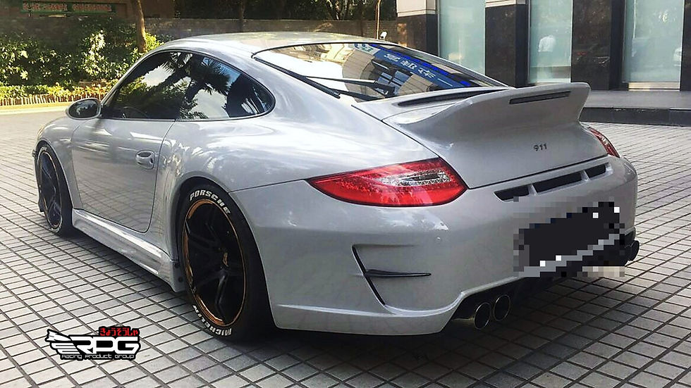 Thumbnail: 997 GT3 Vacuum Form FRP Ducktail Sport Engine Lid Wing Spoiler