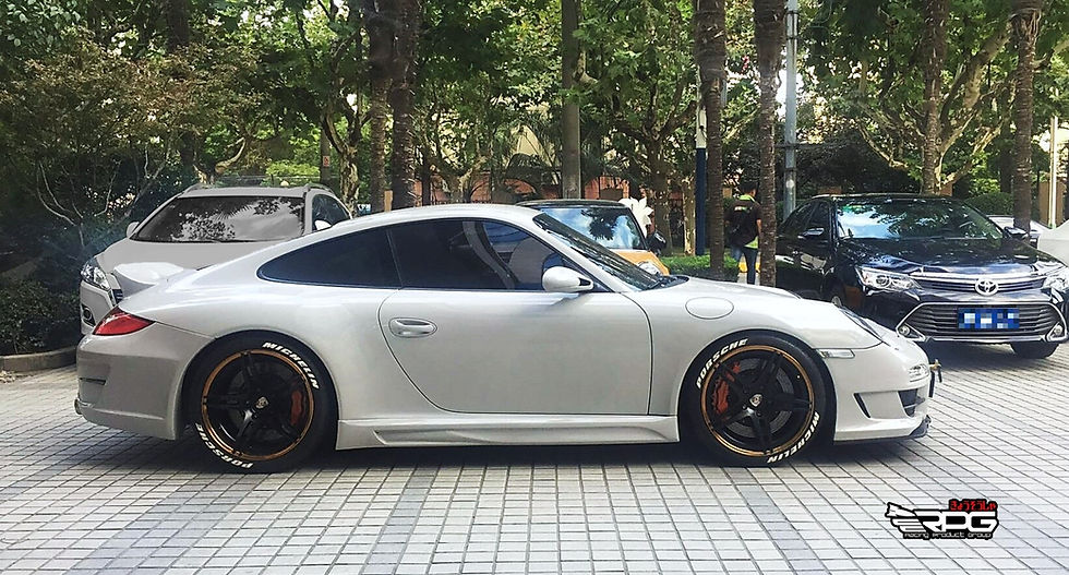 Thumbnail: 997 GT3 Vacuum Form FRP Ducktail Sport Engine Lid Wing Spoiler
