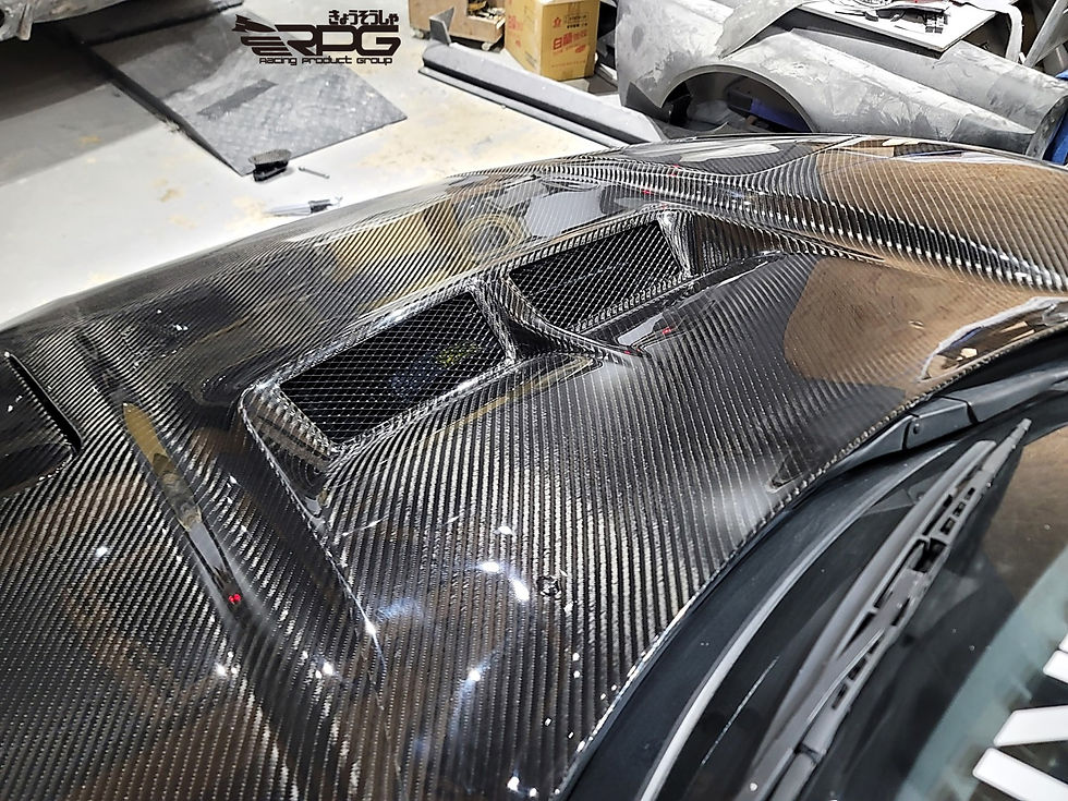 Thumbnail: [NEW] NSX NA1 - RR Vacuum Carbon Hood Bonnet