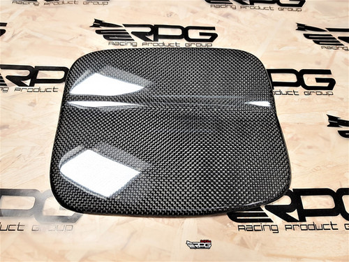 98-02 Forester SF5 SF9 Chassis - Vacuum Carbon Fiber Fuel Door